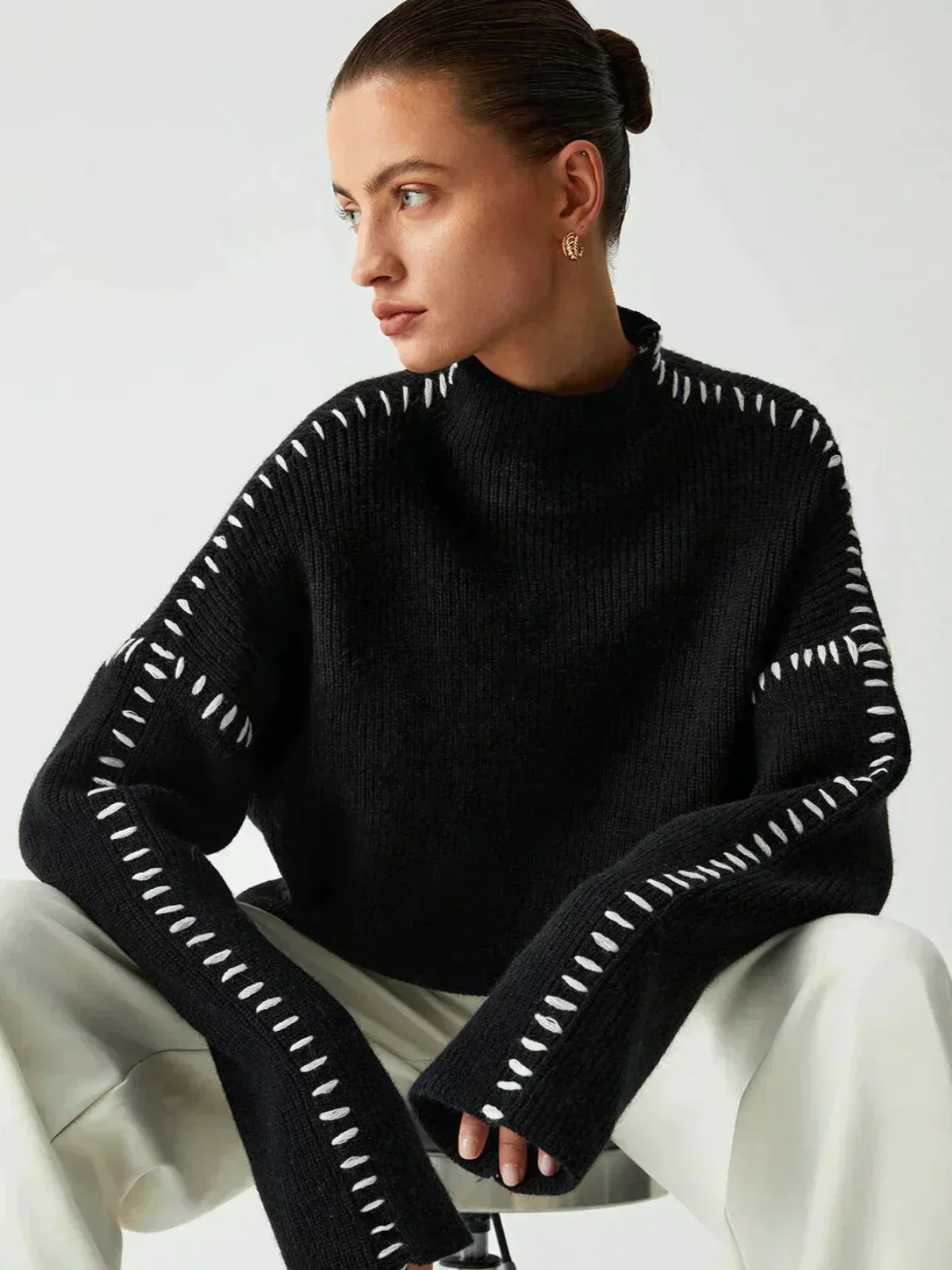 Mia™ | Cozy Oversized Sweater - Image 6
