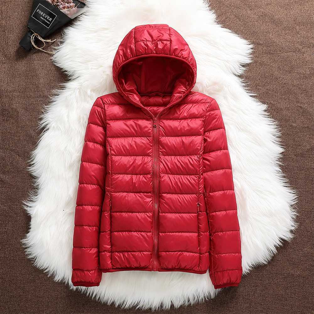 Mia – Damen Steppjacke Mit Kapuze - Image 4