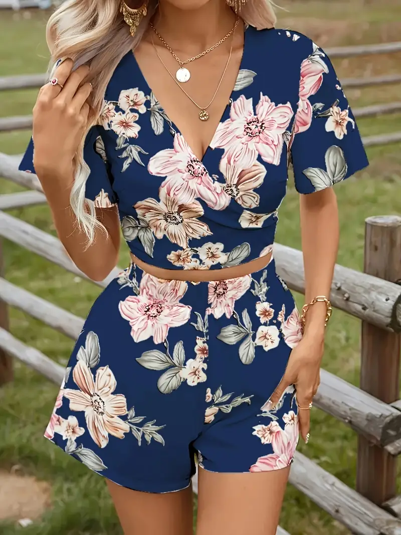 Mianna – Bezauberndes Zweiteiler-Set mit Blumenmuster - Image 4