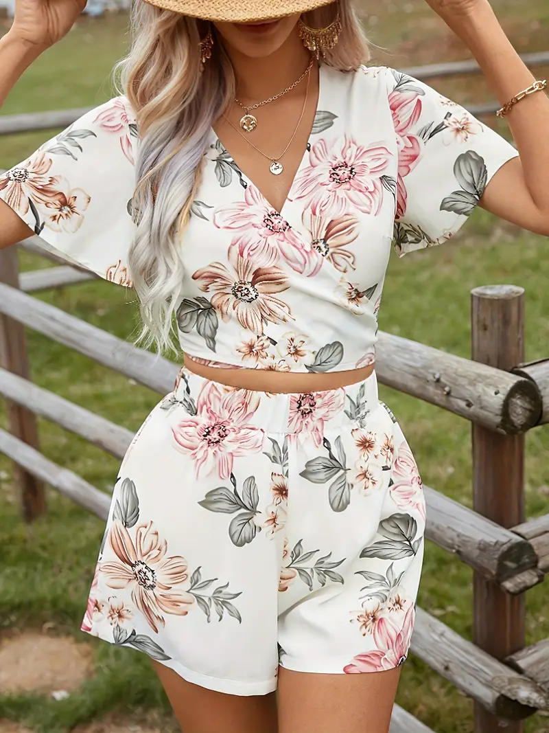 Mianna – Bezauberndes Zweiteiler-Set mit Blumenmuster - Image 9