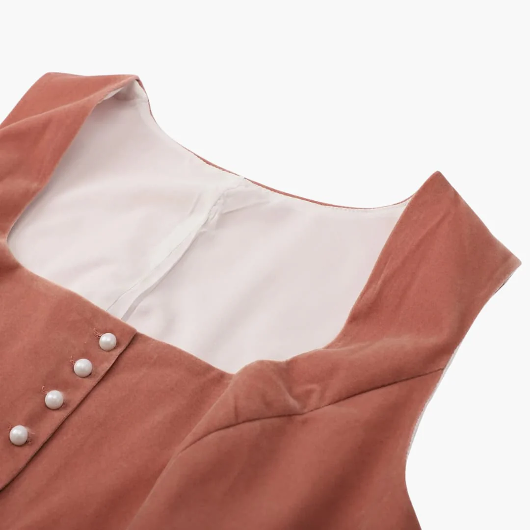 Midi Dirndl kleid mit Schürze für Damen - Oktoberfest 2025 - Image 4