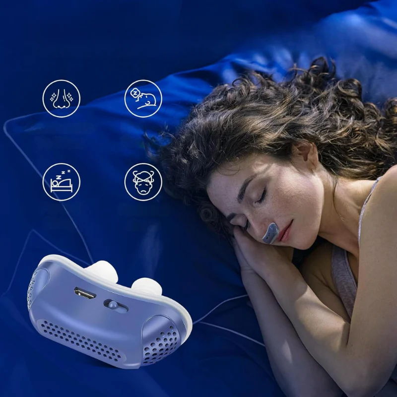 Mikro CPAP Schlafapnoe Maschine ohne Schläuche – Tragbare Anti-Schnarchen Lösung für Reisen, Flüsterleise und Kompakt - Image 5