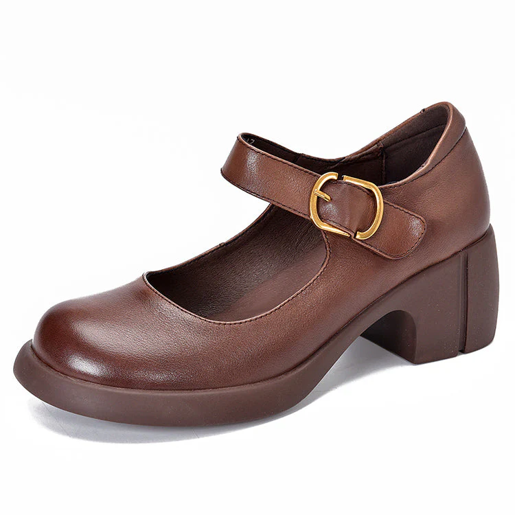 Mila® | Agnes Leder Mary Janes - Image 5