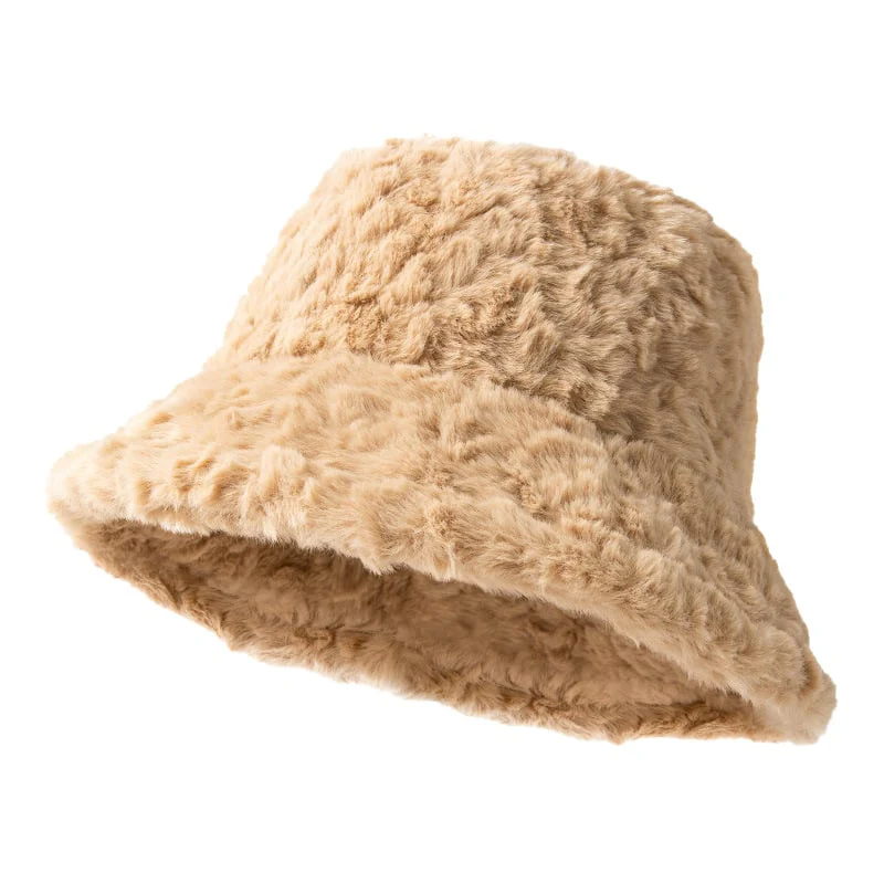 Mila – Flauschiger Winter-Bucket Hat für Damen - Image 7