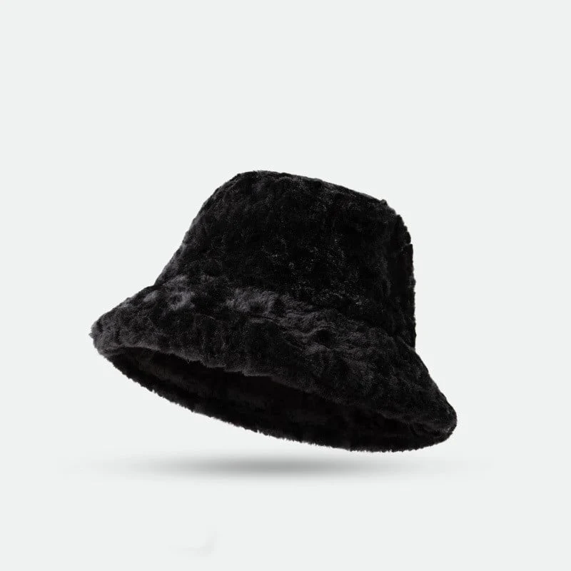 Mila – Flauschiger Winter-Bucket Hat für Damen - Image 9