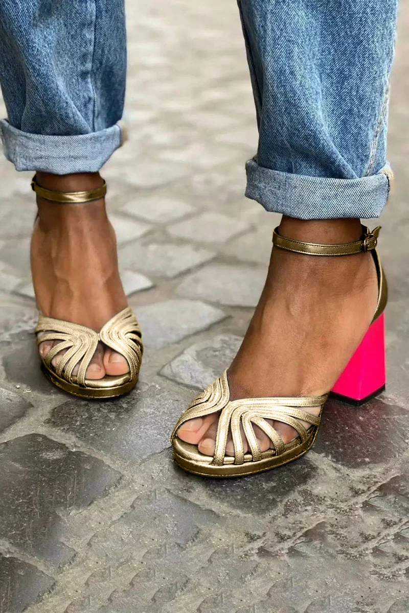 Milviana | Klassische Sandalen mit Knöchelriemen und Offenen Zehen - Image 2