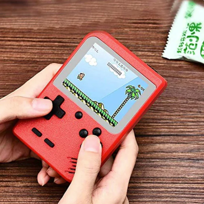 Mini-Retro-Spielkonsole – Tragbarer Handheld-Spielplayer mit 400 vorinstallierten Klassikern für unterwegs - Image 2