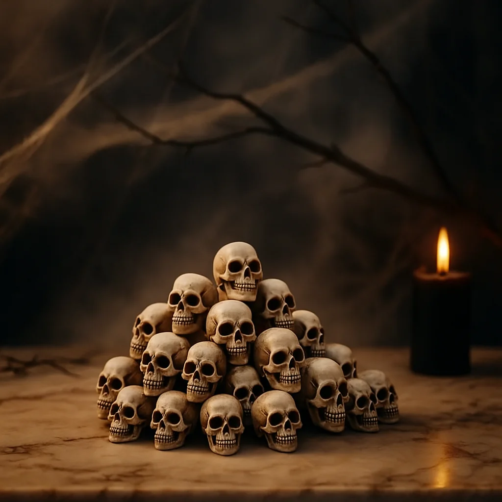 Mini-Skulpturen-Set – 30/50/100 Figuren für Halloween und Gartendekoration - Image 2