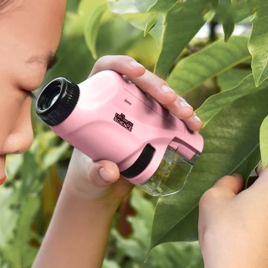 Mini-Taschenmikroskop – LED-Licht & 60- bis 120-facher Zoom für lehrreiche Entdeckungen von Kindern - Image 6