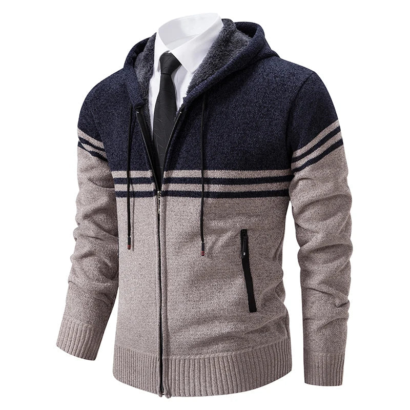 Minimalistisch Bequeme warme Strickjacke - Magnus - Image 2