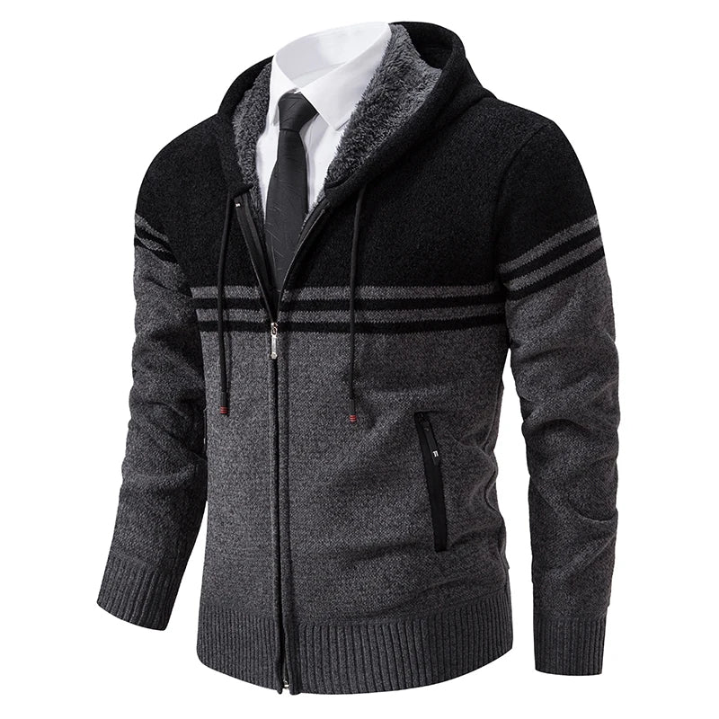 Minimalistisch Bequeme warme Strickjacke - Magnus - Image 3