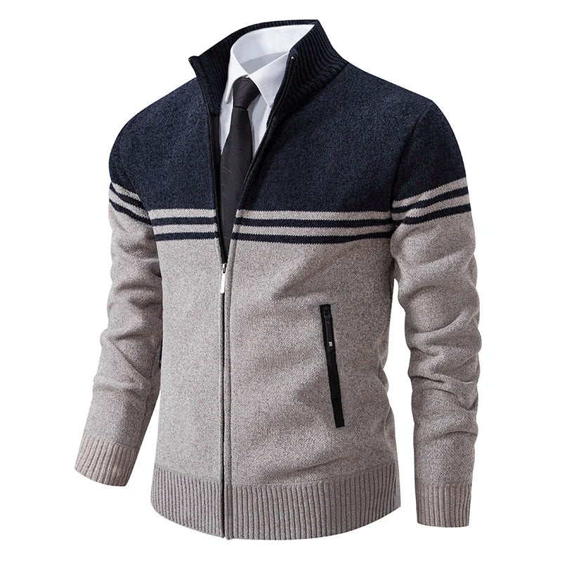 Minimalistisch Bequeme warme Strickjacke - Magnus - Image 6