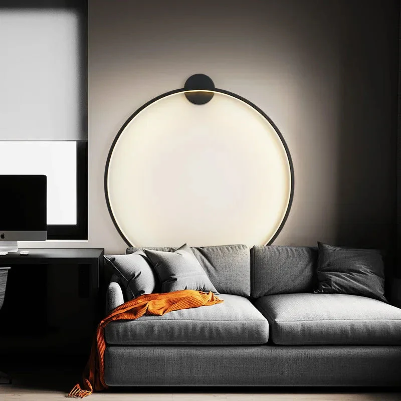 Minimalistische runde Wandleuchte Indoor – LED Wandlampe für stilvolles Wohnen - Image 3
