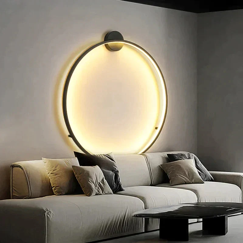 Minimalistische runde Wandleuchte Indoor – LED Wandlampe für stilvolles Wohnen - Image 7