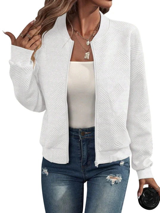 Minimalistische Übergangsjacke für Damen | Lässig - Image 2