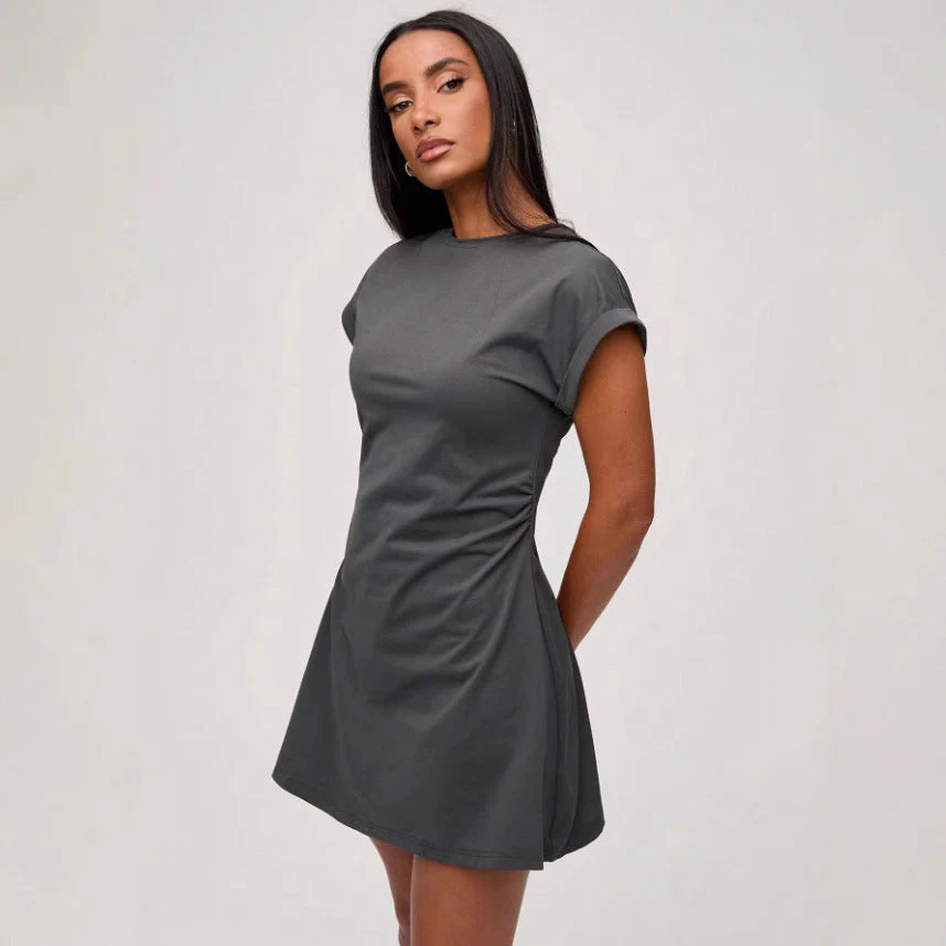 Minimalistisches T-Shirtkleid für Damen – Lässig, Modern & Kombistark - Image 3