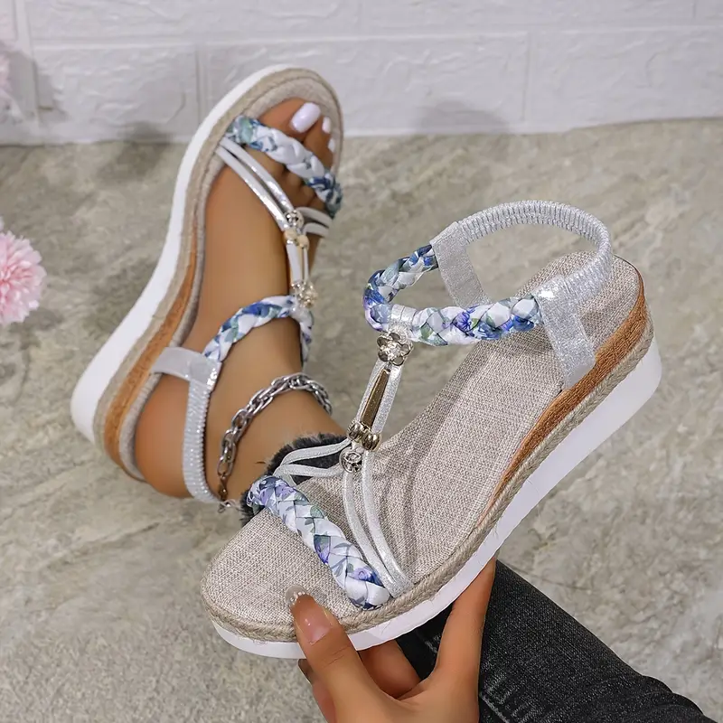 Mirabel – Boho-Plateausandalen mit geflochtenem Anhänger - Image 5
