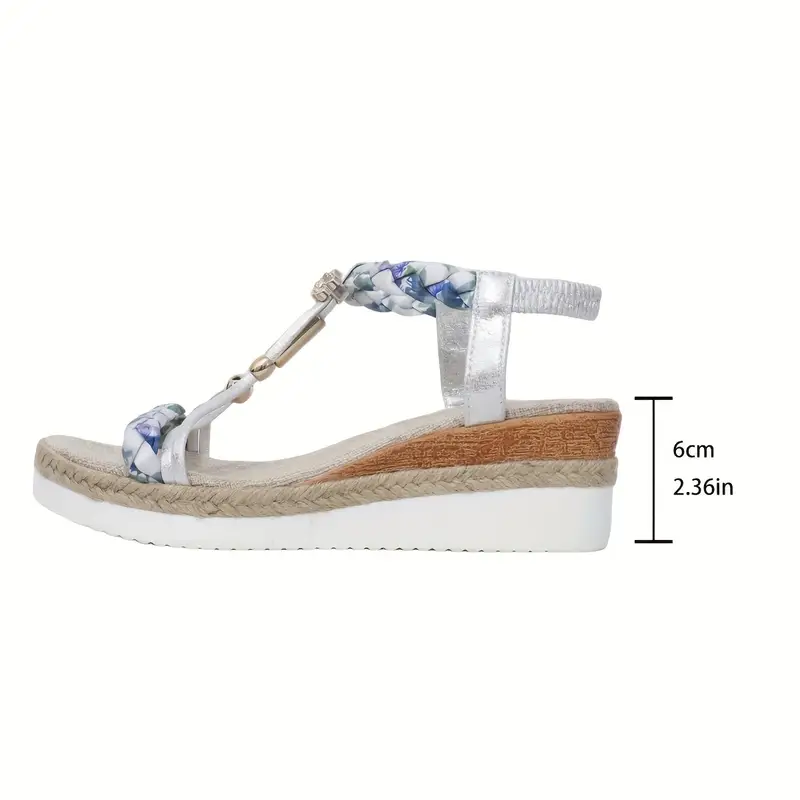 Mirabel – Boho-Plateausandalen mit geflochtenem Anhänger - Image 6