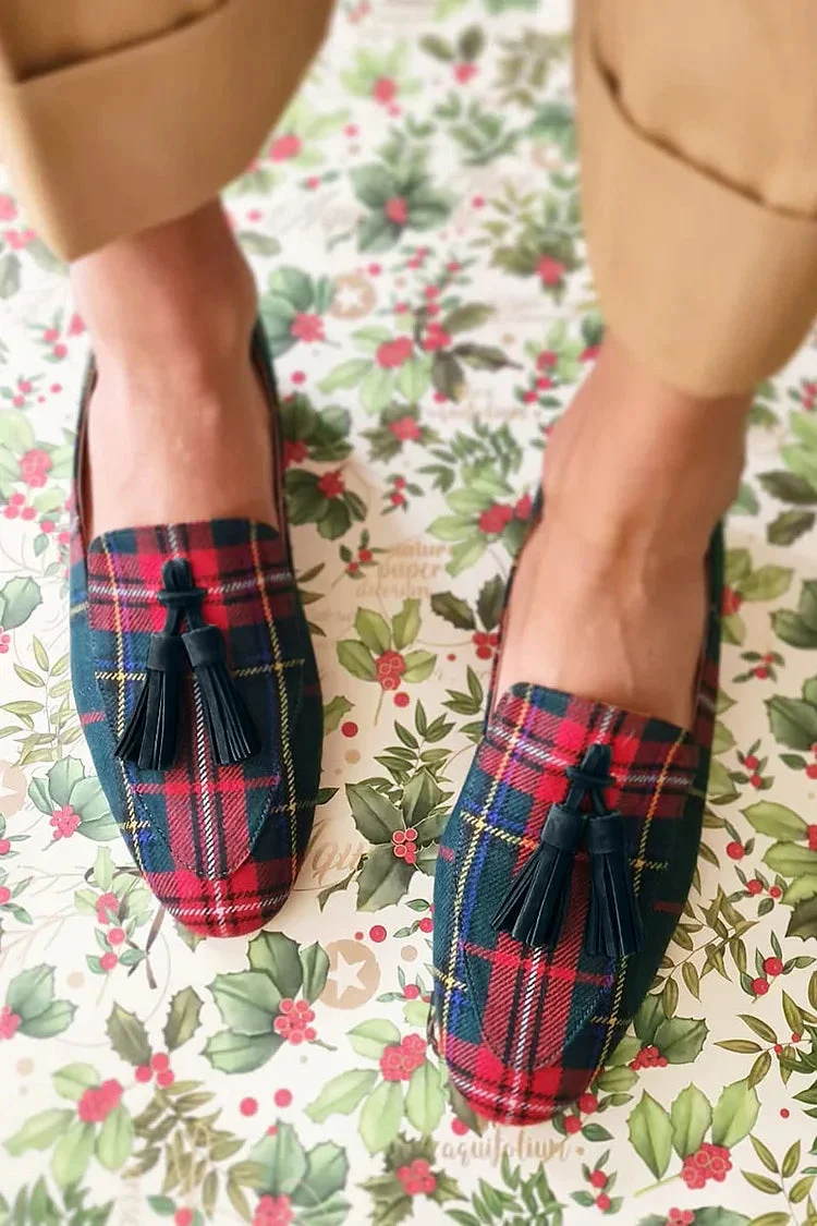 Miraluna - Loafers mit rundem Zehenbereich und Fransen - Image 2