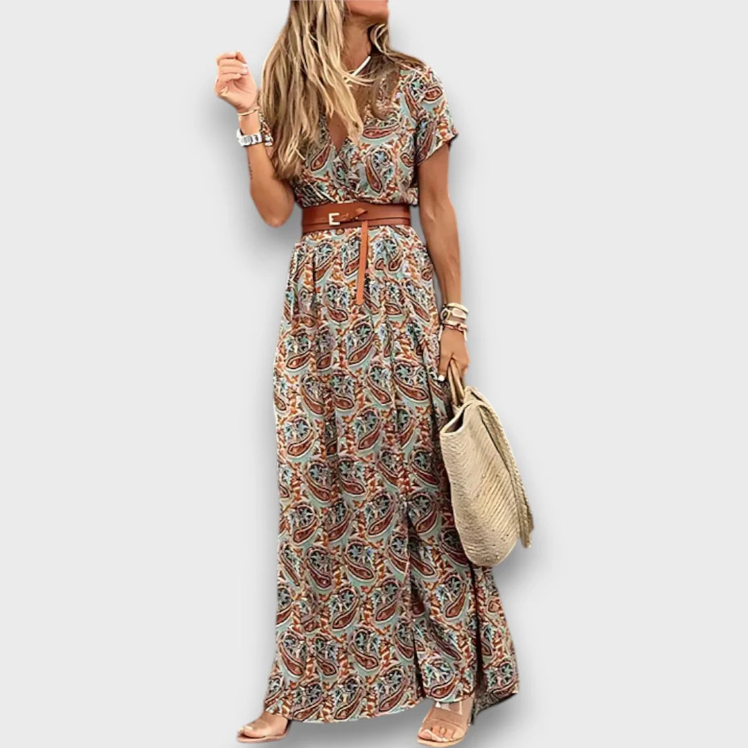 Mirelda – Maxikleid mit Paisley-Charme - Image 5