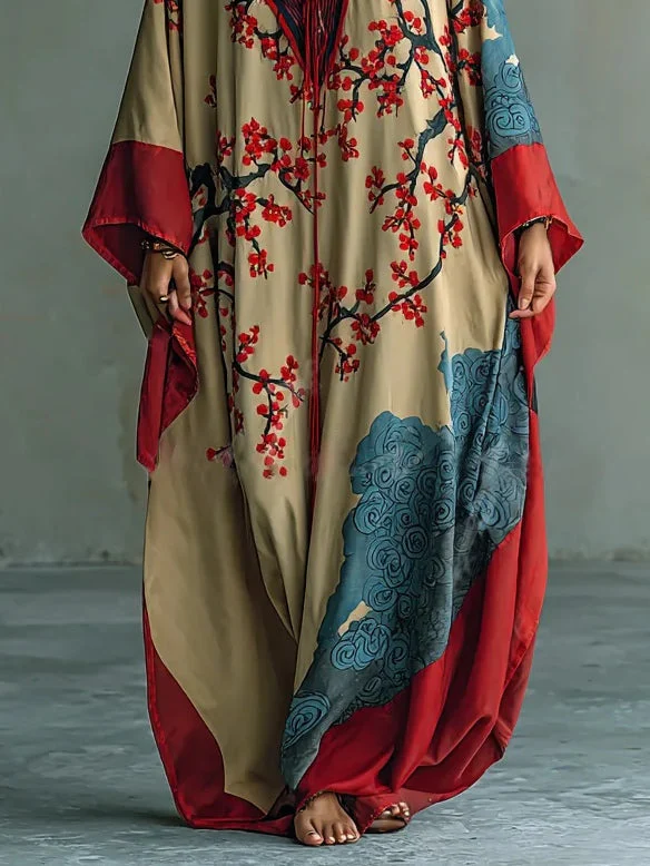 Miriel - Luftiges Kleid mit Fledermausärmeln - Image 2