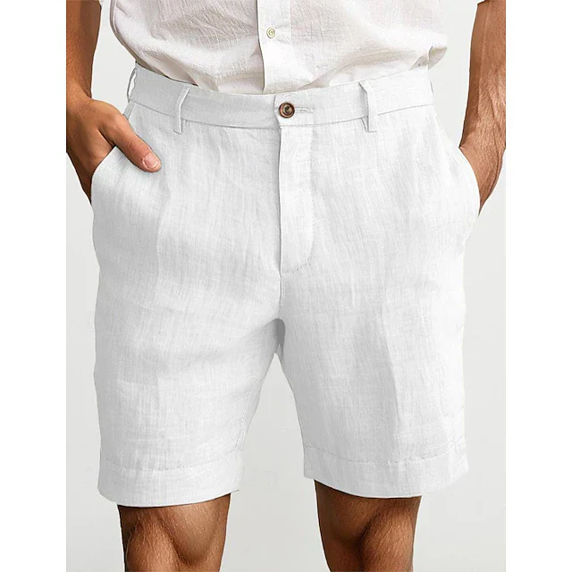 Mirko - Herren Leinen-Kurze Hosen - Image 2