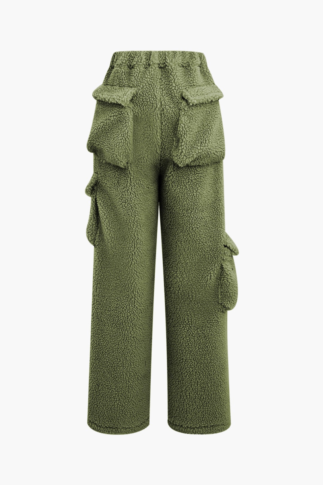 Misha | Teddy-Zweiteiler mit Cargohose & Cropped-Jacke - Image 10