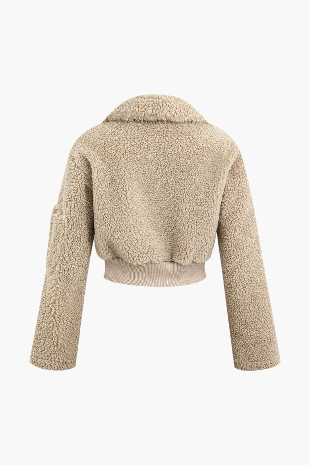 Misha | Teddy-Zweiteiler mit Cargohose & Cropped-Jacke - Image 3
