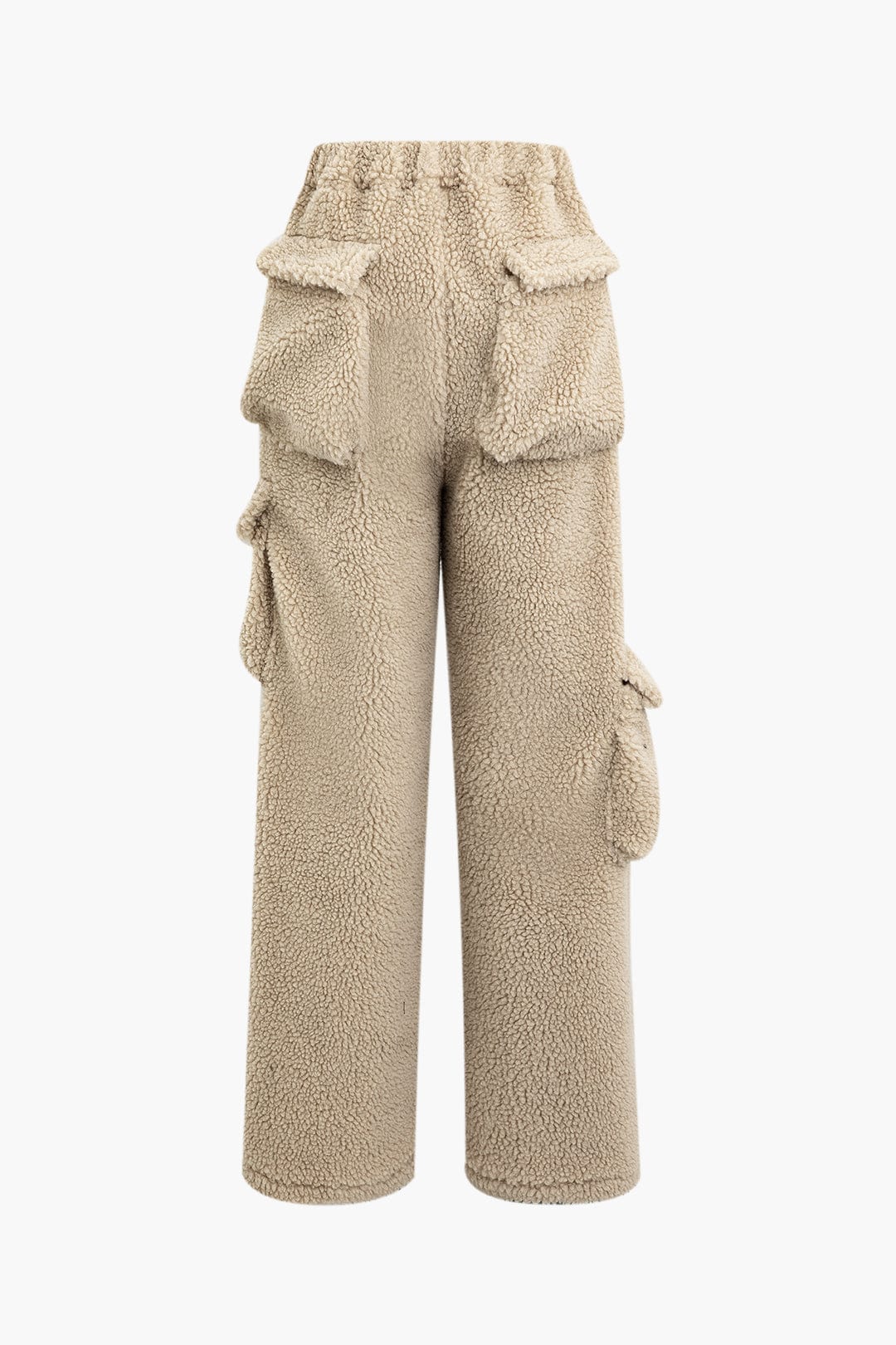 Misha | Teddy-Zweiteiler mit Cargohose & Cropped-Jacke - Image 4