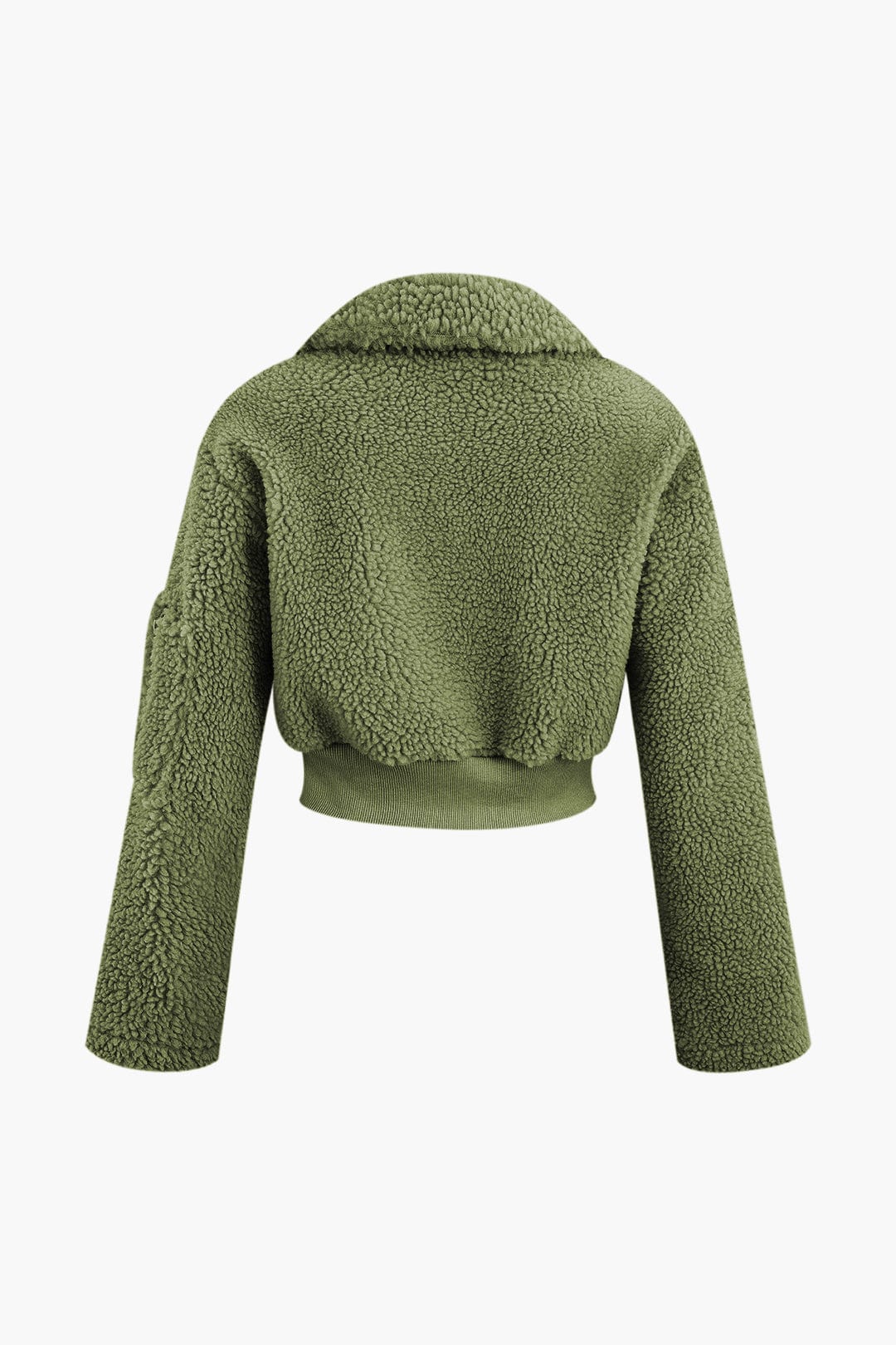 Misha | Teddy-Zweiteiler mit Cargohose & Cropped-Jacke - Image 9