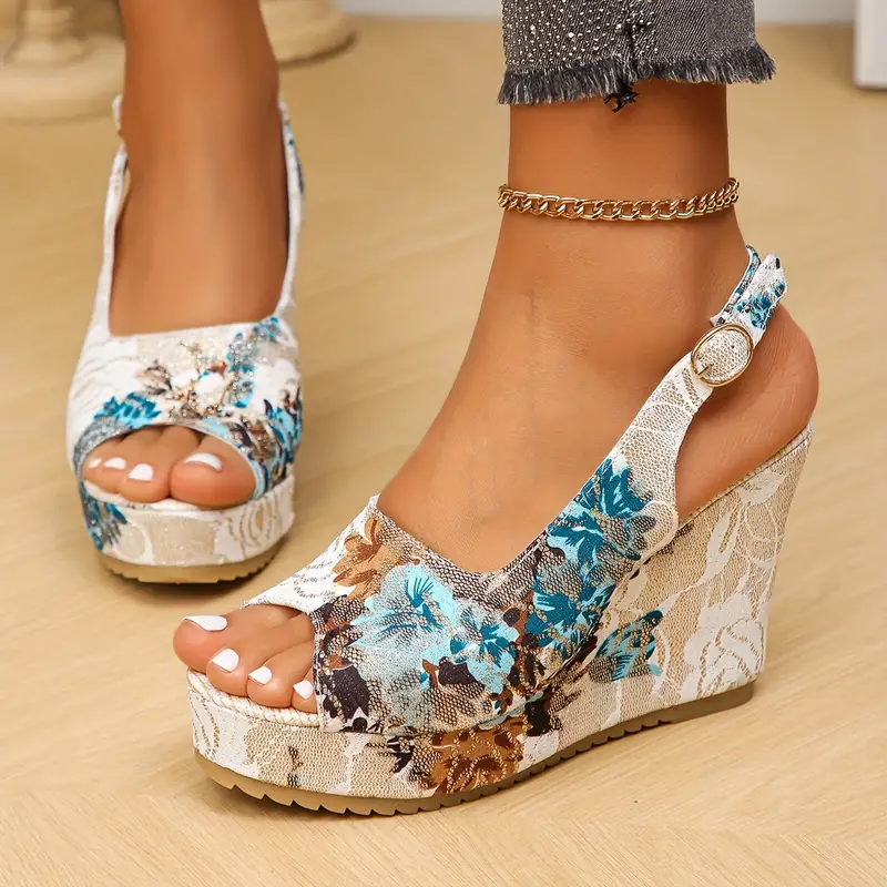 Miyori – Robuste Sandalen mit Keilabsatz - Image 4