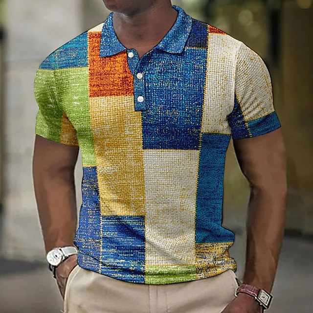 Modern gemustertes Sommerhemd für Männer - Eliaz - Image 10