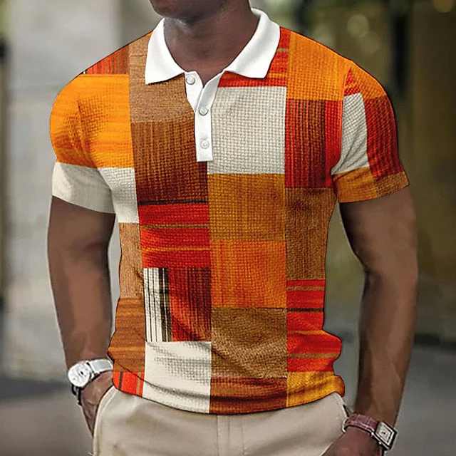 Modern gemustertes Sommerhemd für Männer - Eliaz - Image 5