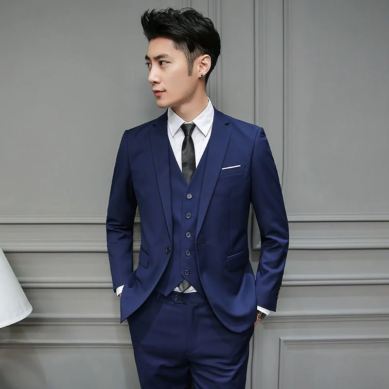 Moderne Fit Hochzeitsgast Anzug Herren | Business und Hochzeit - Image 2