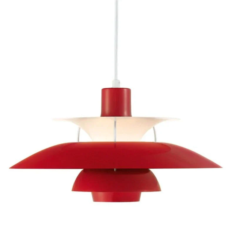 Moderne LED-Hängelampe in Farbenfrohem Metalldesign für Esstisch und Wohnbereiche – Energiesparend, E27 Fassung - Image 10