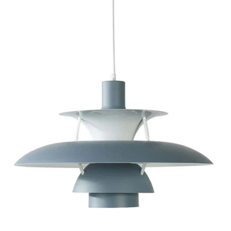 Moderne LED-Hängelampe in Farbenfrohem Metalldesign für Esstisch und Wohnbereiche – Energiesparend, E27 Fassung - Image 14
