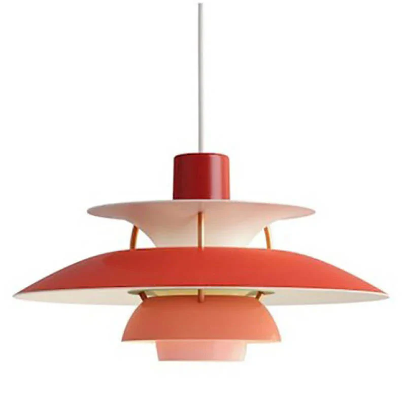Moderne LED-Hängelampe in Farbenfrohem Metalldesign für Esstisch und Wohnbereiche – Energiesparend, E27 Fassung - Image 15