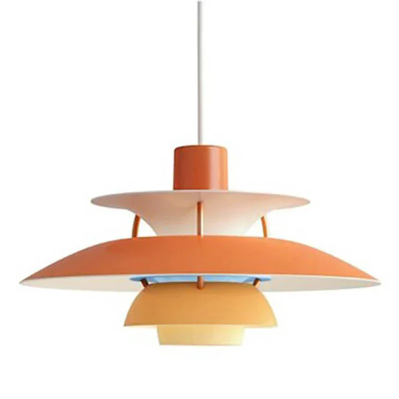 Moderne LED-Hängelampe in Farbenfrohem Metalldesign für Esstisch und Wohnbereiche – Energiesparend, E27 Fassung - Image 18