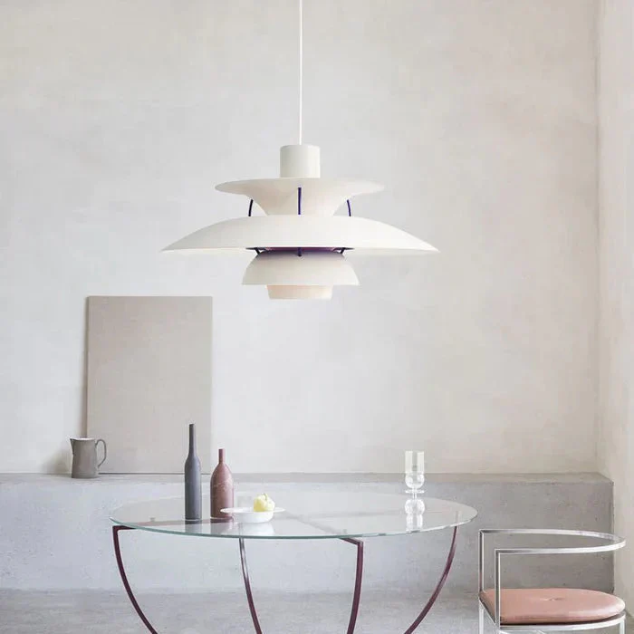 Moderne LED-Hängelampe in Farbenfrohem Metalldesign für Esstisch und Wohnbereiche – Energiesparend, E27 Fassung - Image 7