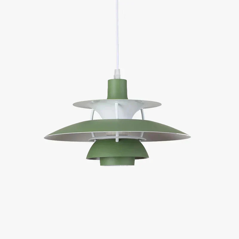 Moderne LED-Hängelampe in Farbenfrohem Metalldesign für Esstisch und Wohnbereiche – Energiesparend, E27 Fassung - Image 8