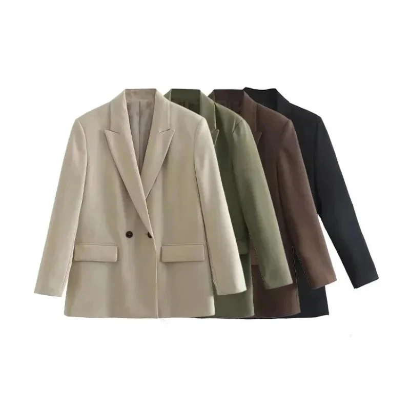 Moderner Oversize-Blazer für Damen | Lang - Image 3