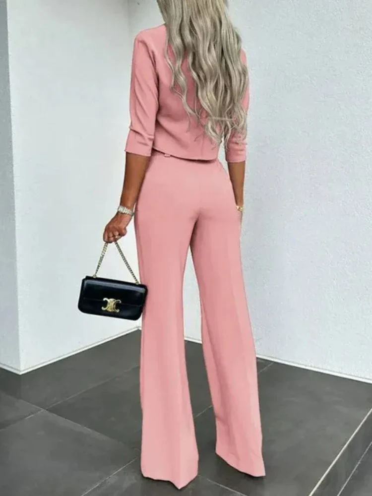 Modernes Oberteil-Set für Dame | Hose und oberteil - Image 3