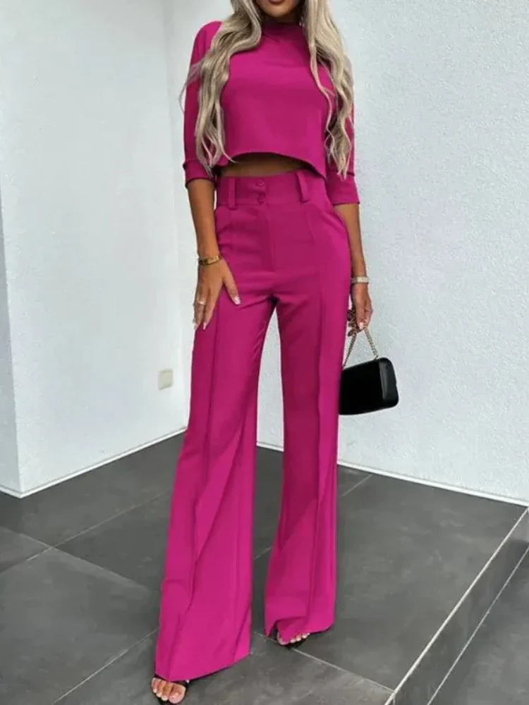 Modernes Oberteil-Set für Dame | Hose und oberteil - Image 4