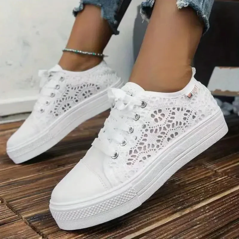 Modische bequeme Damen-Sneakers | Plateau - Image 2
