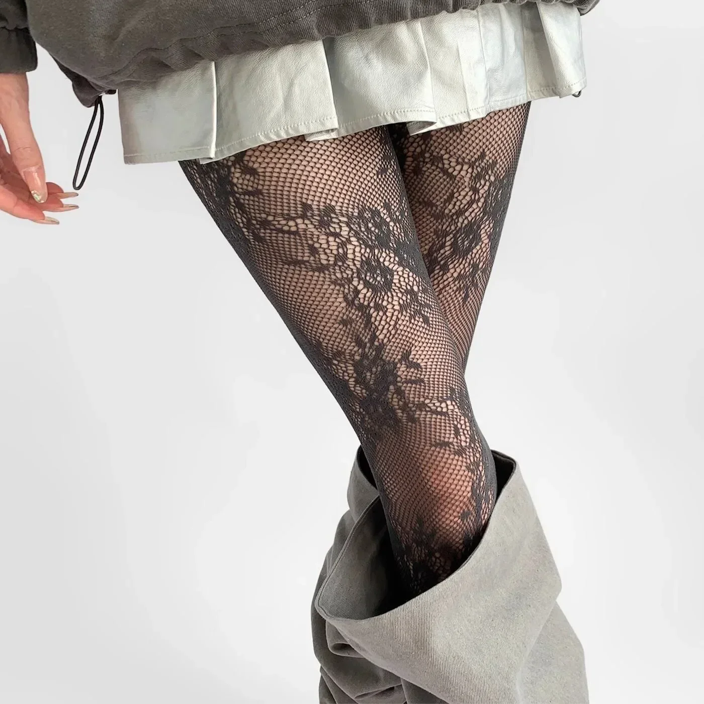 Modische Damen Strumpfhose | Ausgehöhlt - Image 2