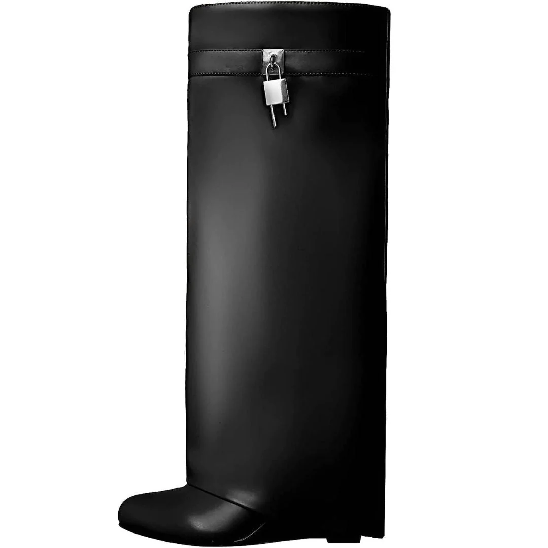 Modische Damenstiefel aus Leder - Alexia - Image 2