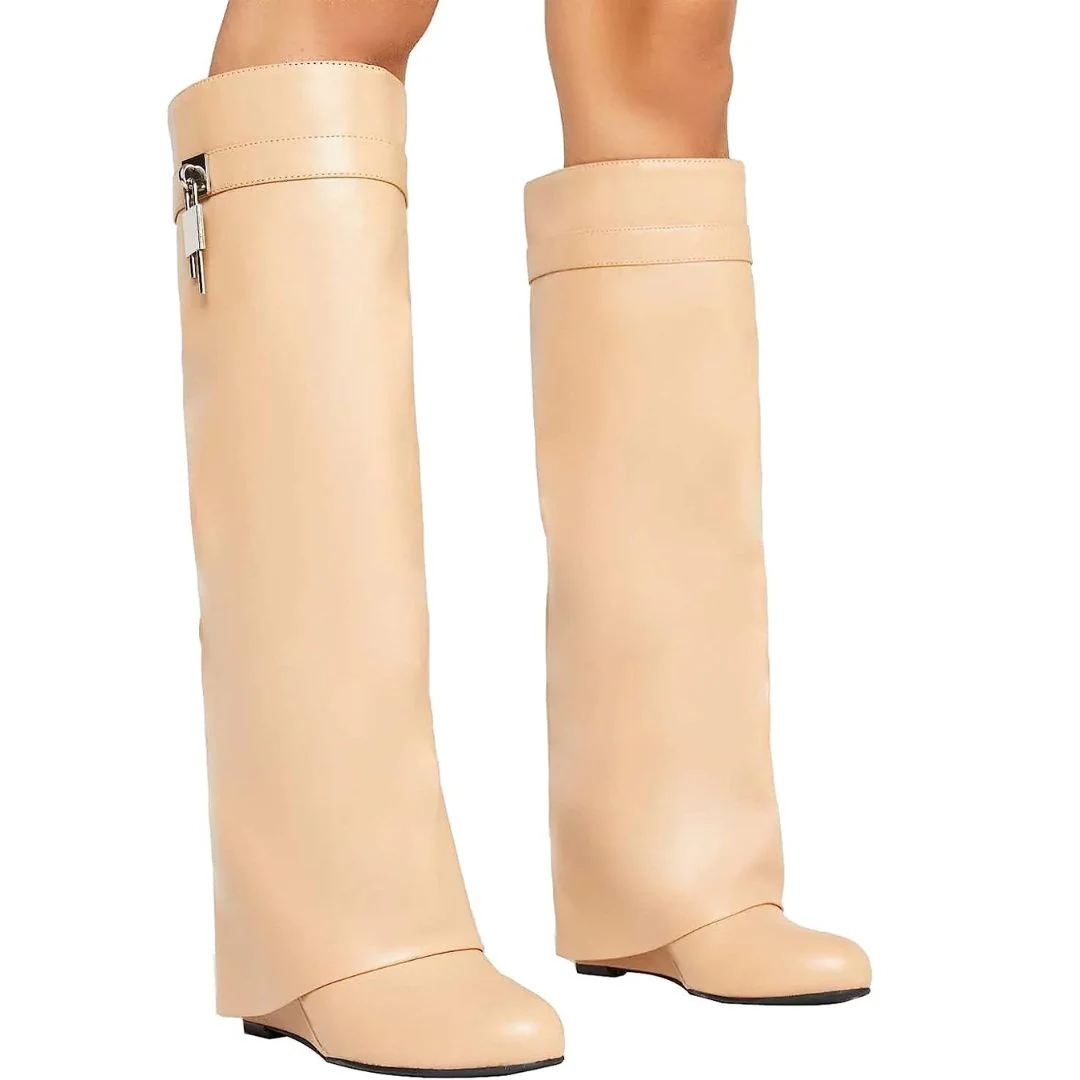 Modische Damenstiefel aus Leder - Alexia - Image 5