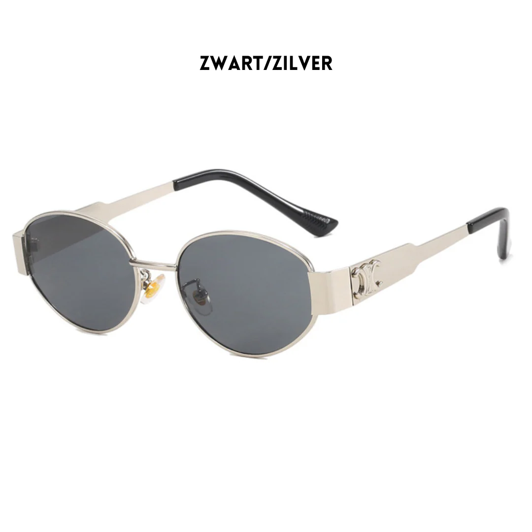 Modische goldene Sonnenbrille für Damen im Retro-Stil - Image 6