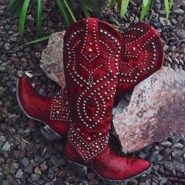 Modische hohe Damenstiefel - Seva - Image 3