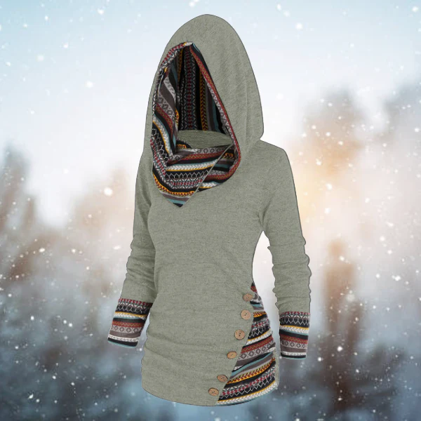 Modischer Kapuzenpullover für Frauen - Felicia - Image 2